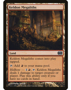Magic: The Gathering Keldon Megaliths (170) Lightly Played