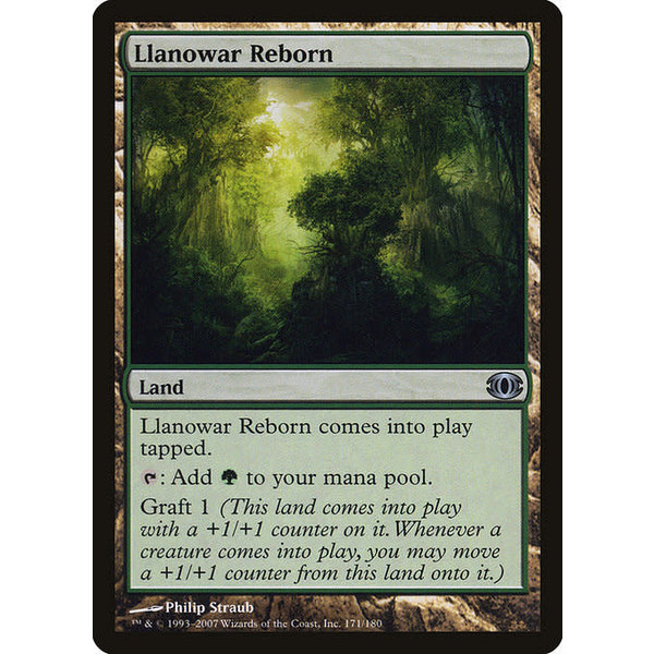Magic: The Gathering Llanowar Reborn (171) Lightly Played Foil - Chinese (S)