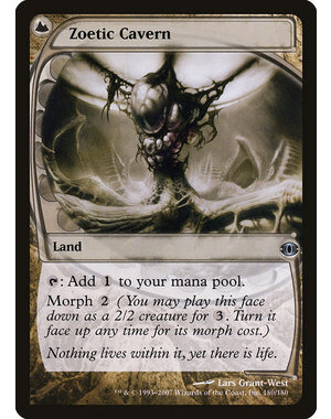 Magic: The Gathering Zoetic Cavern (180) Lightly Played