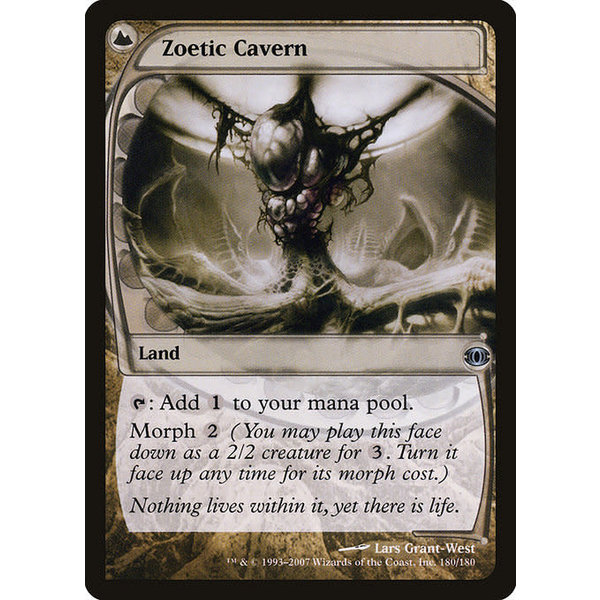 Magic: The Gathering Zoetic Cavern (180) Lightly Played
