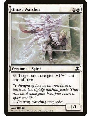 Magic: The Gathering Ghost Warden (005) Moderately Played