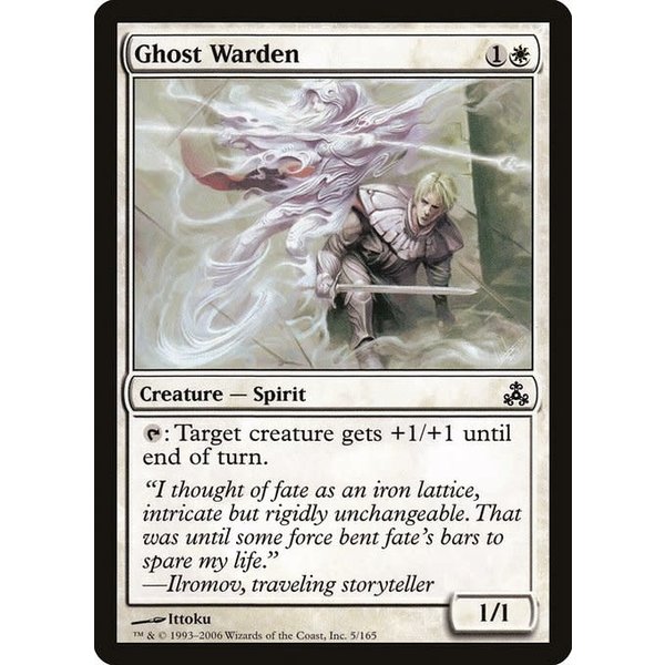 Magic: The Gathering Ghost Warden (005) Moderately Played