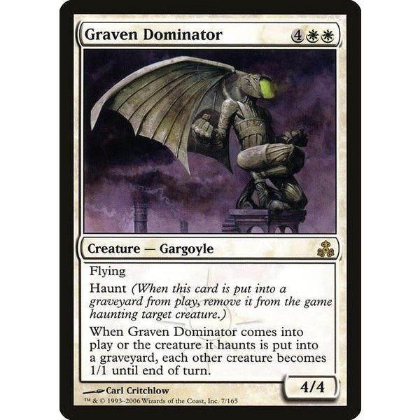 Magic: The Gathering Graven Dominator (007) Moderately Played Foil
