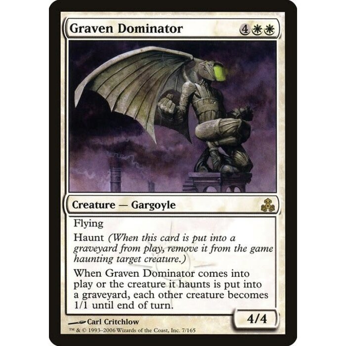 Magic: The Gathering Graven Dominator (007) Moderately Played Foil