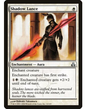 Magic: The Gathering Shadow Lance (014) Moderately Played