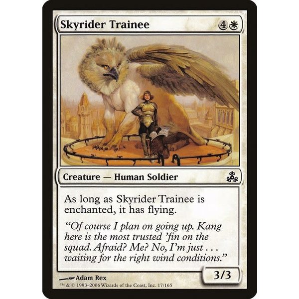 Magic: The Gathering Skyrider Trainee (017) Moderately Played