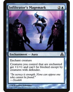 Magic: The Gathering Infiltrator's Magemark (028) Moderately Played