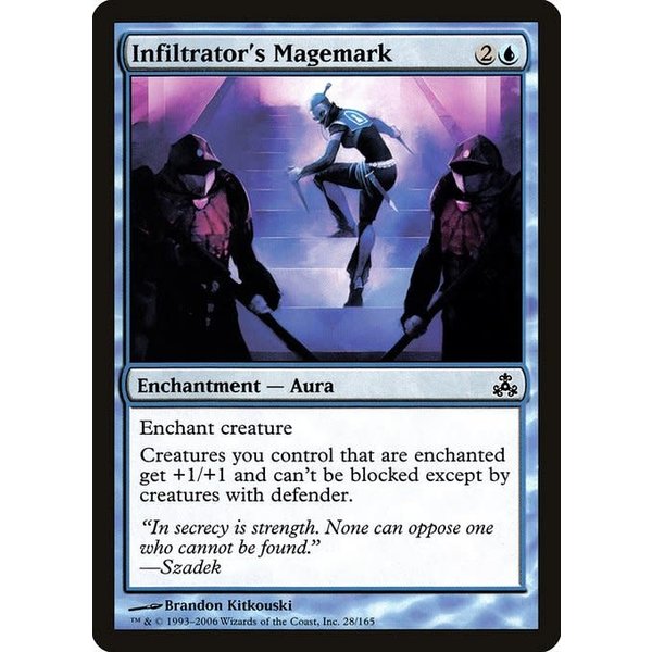 Magic: The Gathering Infiltrator's Magemark (028) Moderately Played