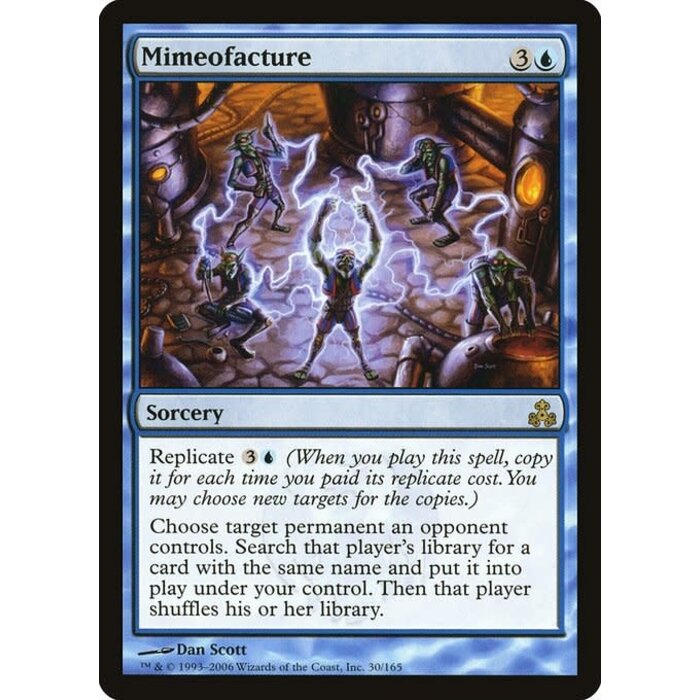 Magic: The Gathering Mimeofacture (030) Lightly Played Foil