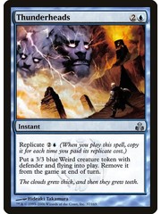Magic: The Gathering Thunderheads (037) Moderately Played Foil