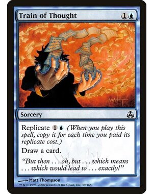Magic: The Gathering Train of Thought (039) Moderately Played Foil