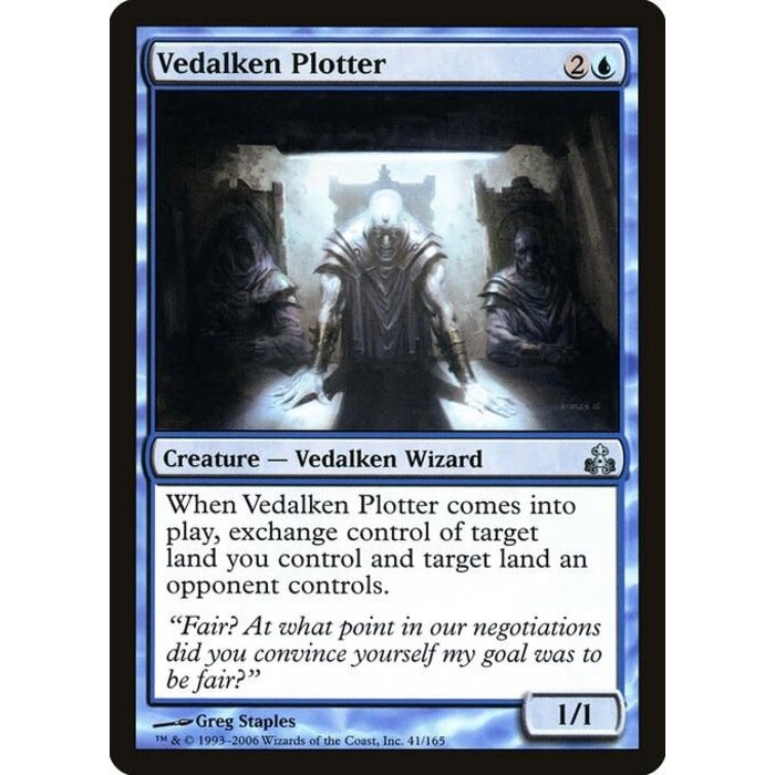 Magic: The Gathering Vedalken Plotter (041) Lightly Played