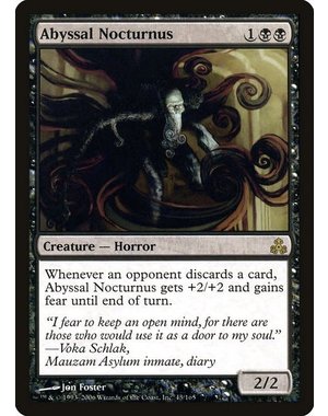 Magic: The Gathering Abyssal Nocturnus (043) Moderately Played