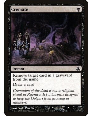 Magic: The Gathering Cremate (045) Moderately Played