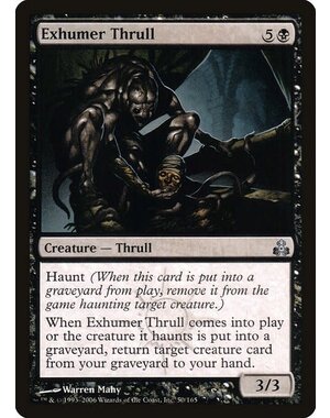 Magic: The Gathering Exhumer Thrull (050) Moderately Played