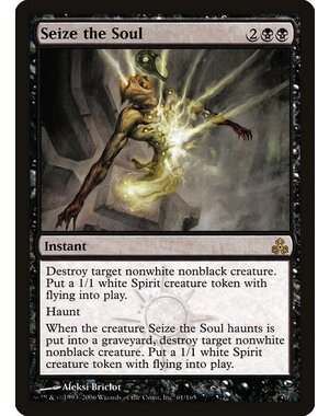 Magic: The Gathering Seize the Soul (061) Moderately Played