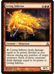 Magic: The Gathering Living Inferno (069) Moderately Played Foil