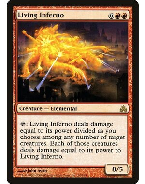 Magic: The Gathering Living Inferno (069) Moderately Played Foil