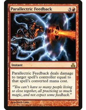 Magic: The Gathering Parallectric Feedback (071) Moderately Played