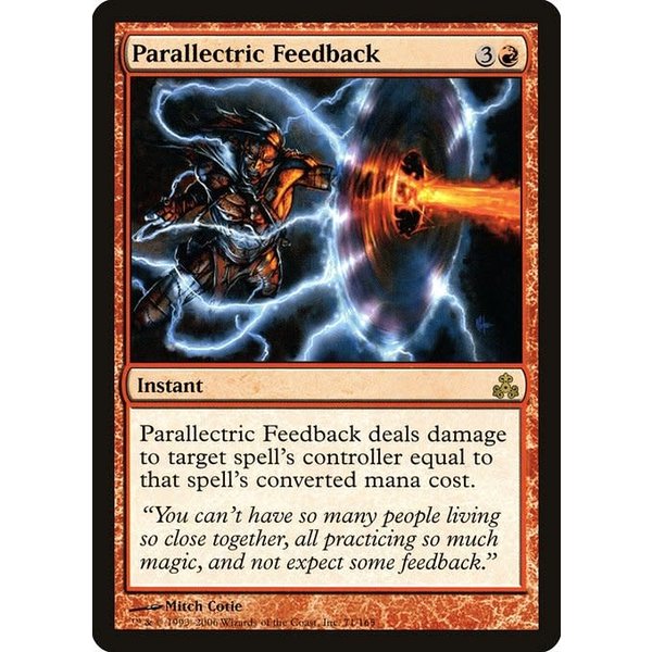 Magic: The Gathering Parallectric Feedback (071) Moderately Played