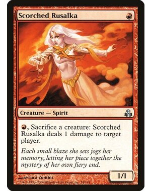 Magic: The Gathering Scorched Rusalka (074) Moderately Played