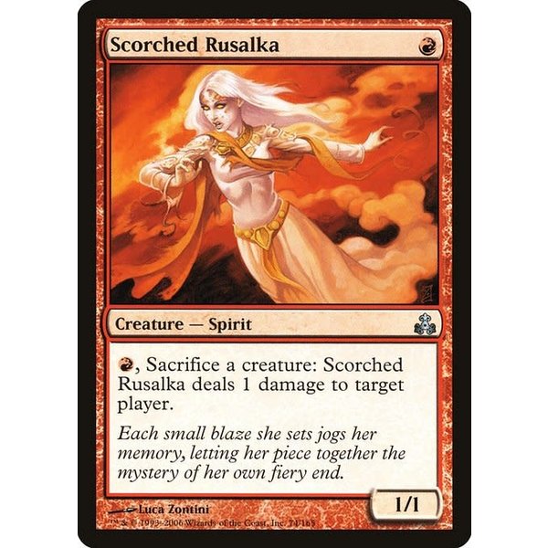 Magic: The Gathering Scorched Rusalka (074) Moderately Played