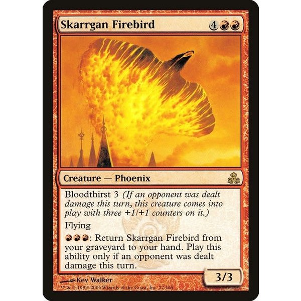 Magic: The Gathering Skarrgan Firebird (077) Moderately Played