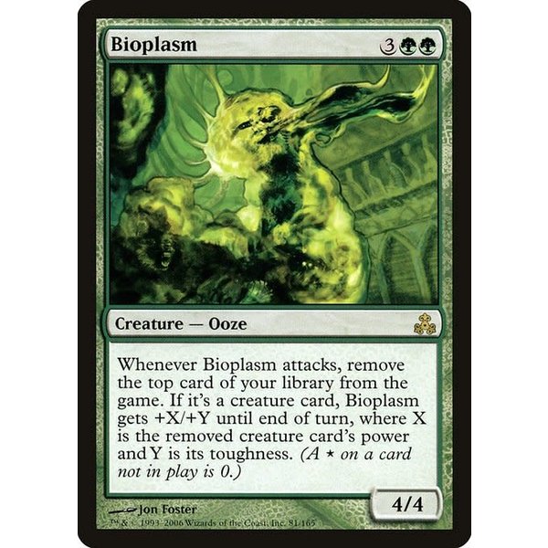 Magic: The Gathering Bioplasm (081) Moderately Played