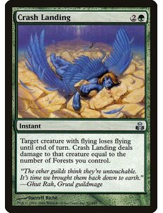 Magic: The Gathering Crash Landing (082) Moderately Played Foil