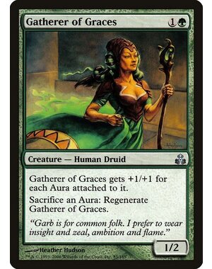 Magic: The Gathering Gatherer of Graces (085) Moderately Played