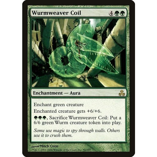 Magic: The Gathering Wurmweaver Coil (099) Moderately Played