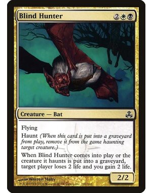 Magic: The Gathering Blind Hunter (102) Moderately Played