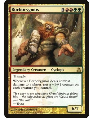 Magic: The Gathering Borborygmos (103) Moderately Played