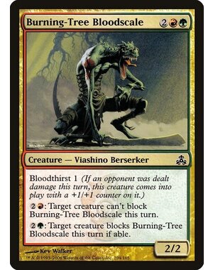 Magic: The Gathering Burning-Tree Bloodscale (104) Moderately Played