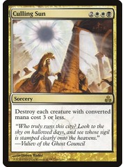 Magic: The Gathering Culling Sun (109) Moderately Played Foil