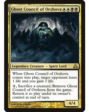 Magic: The Gathering Ghost Council of Orzhova (114) Moderately Played