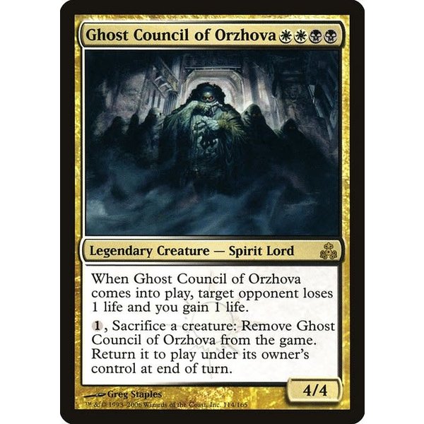 Magic: The Gathering Ghost Council of Orzhova (114) Moderately Played