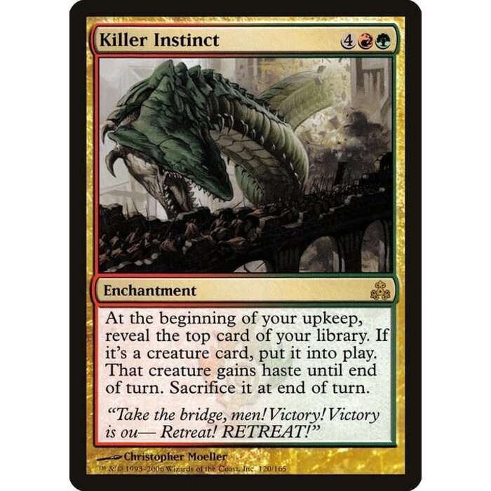 Magic: The Gathering Killer Instinct (120) Moderately Played