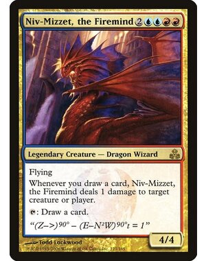 Magic: The Gathering Niv-Mizzet, the Firemind (123) Moderately Played