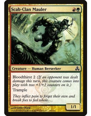 Magic: The Gathering Scab-Clan Mauler (128) Moderately Played