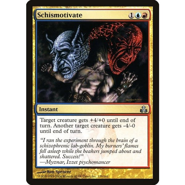 Magic: The Gathering Schismotivate (129) Moderately Played Foil