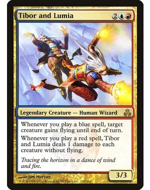 Magic: The Gathering Tibor and Lumia (135) Moderately Played
