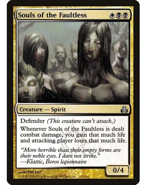 Magic: The Gathering Souls of the Faultless (131) Moderately Played