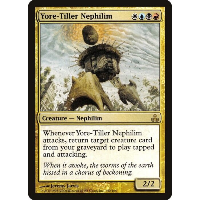 Magic: The Gathering Yore-Tiller Nephilim (140) Moderately Played