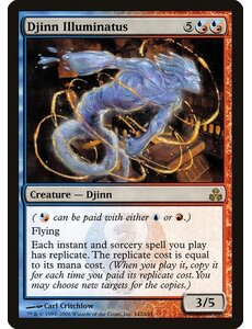 Magic: The Gathering Djinn Illuminatus (142) Moderately Played