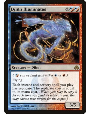 Magic: The Gathering Djinn Illuminatus (142) Moderately Played