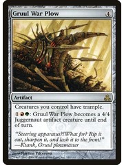Magic: The Gathering Gruul War Plow (151) Damaged Foil