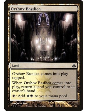 Magic: The Gathering Orzhov Basilica (161) Moderately Played