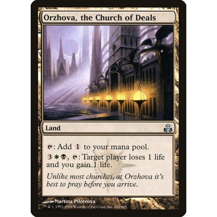 Magic: The Gathering Orzhova, the Church of Deals (162) Lightly Played