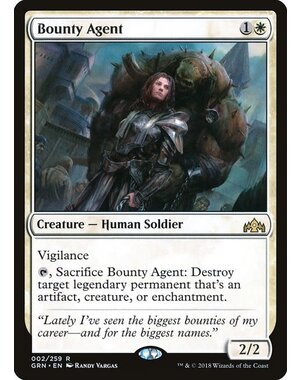 Magic: The Gathering Bounty Agent (002) Lightly Played